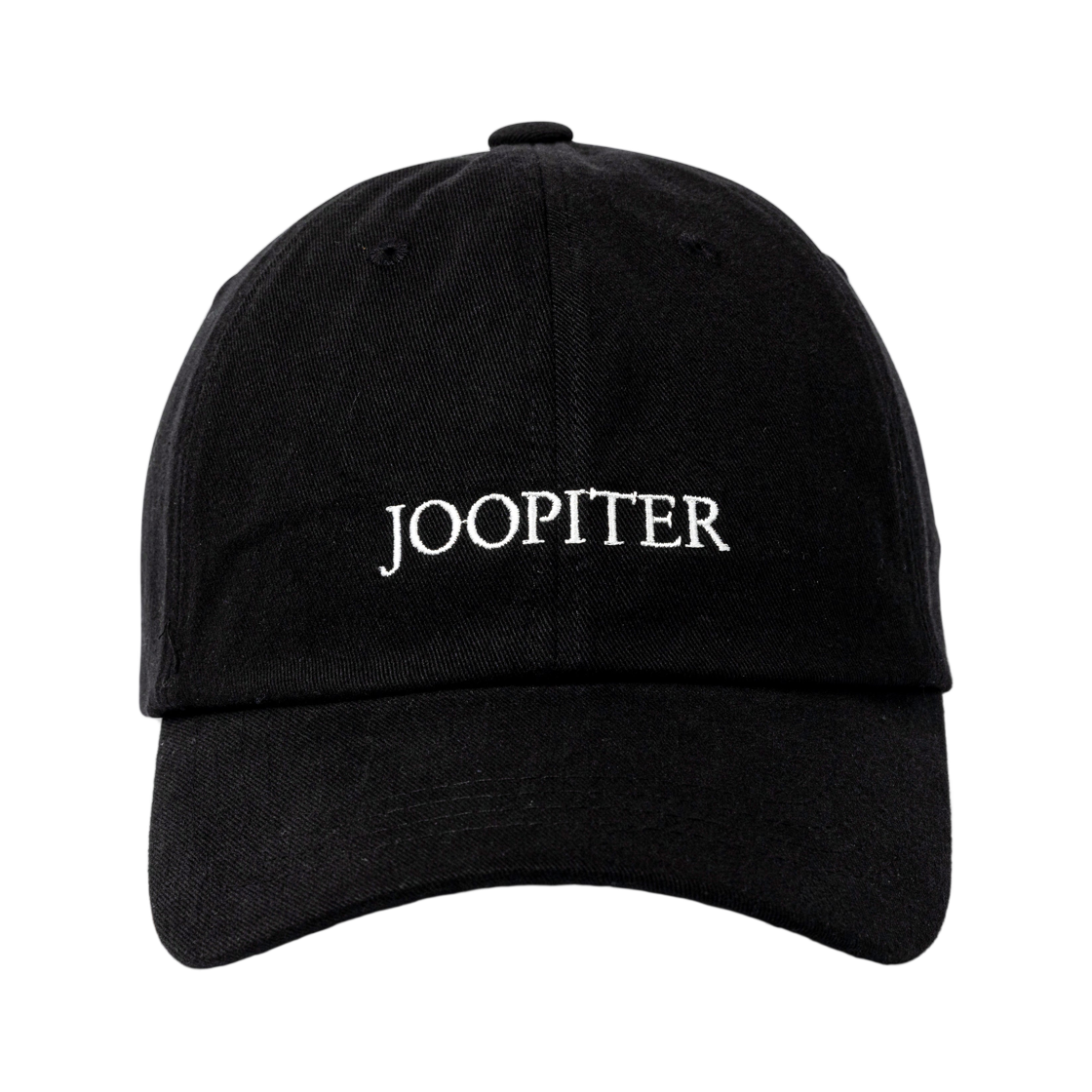 주피터 로고 베이스볼 캡 블랙(Joopiter Logo Baseball Cap Black)