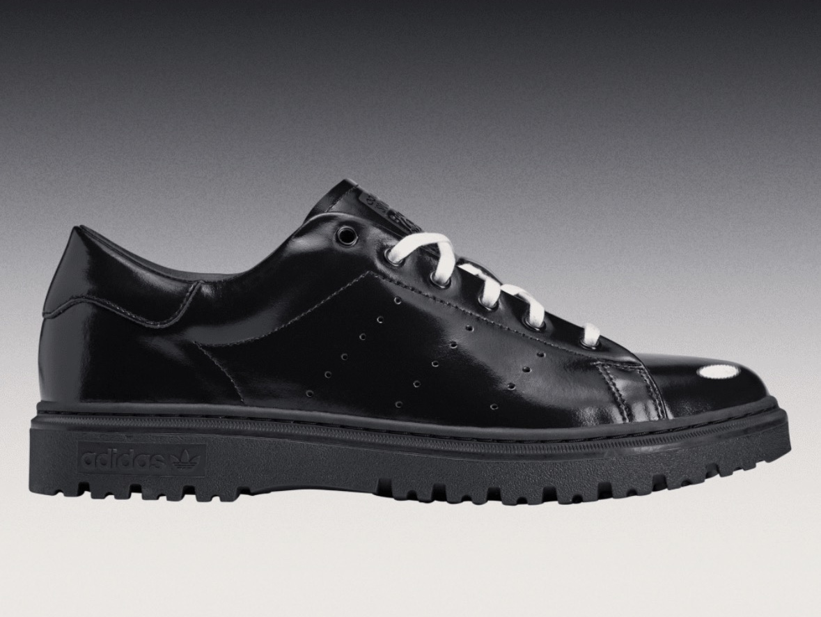 Adidas x Spongebob Stan Smith Freizeit Core Black 착용 스타일 - 1