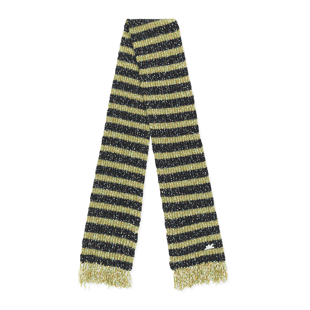 SL253KACSC01OV [5% 적립] sunlovetour Merry Stripe Muffler Olive