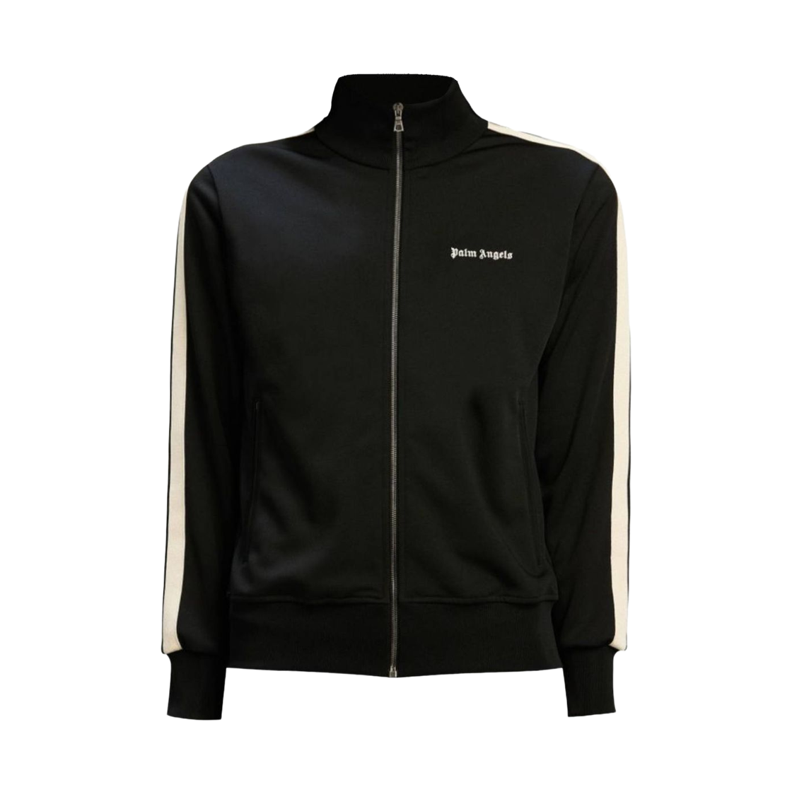 PMBD058C99FAB0021003 Palm Angels Classic Logo Track Jacket Black Off White