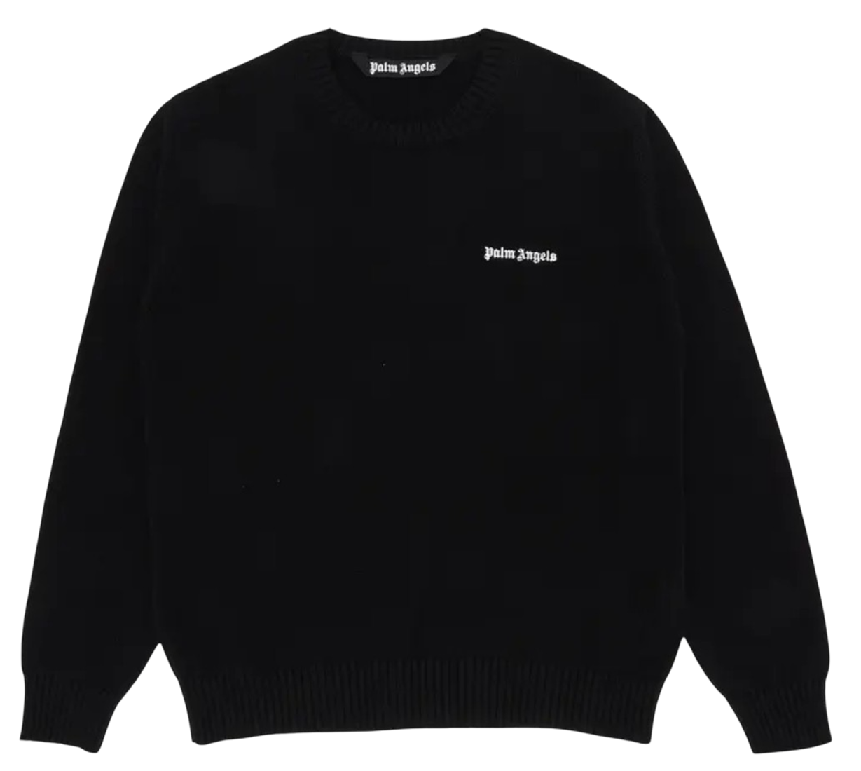 팜엔젤스 클래식 로고 스웨터 - 블랙(Palm Angels Classic Logo Sweater - Black)
