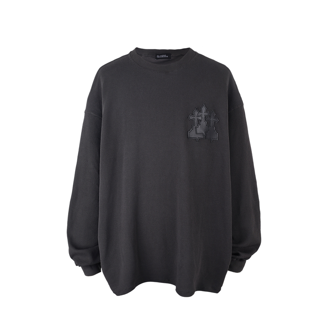 FW25SCULPTKRE33 Awende Requiem Patch Waffle L/S