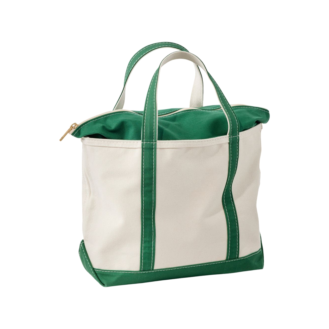 엘엘빈 집 탑 보트 토트백 미디움 다크 그린(L.L.Bean Zip Top Boat Tote Bag Meduim Dark Green)