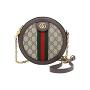 Gucci Ophidia Mini GG Round Chain Shoulder & Crossbody Bag