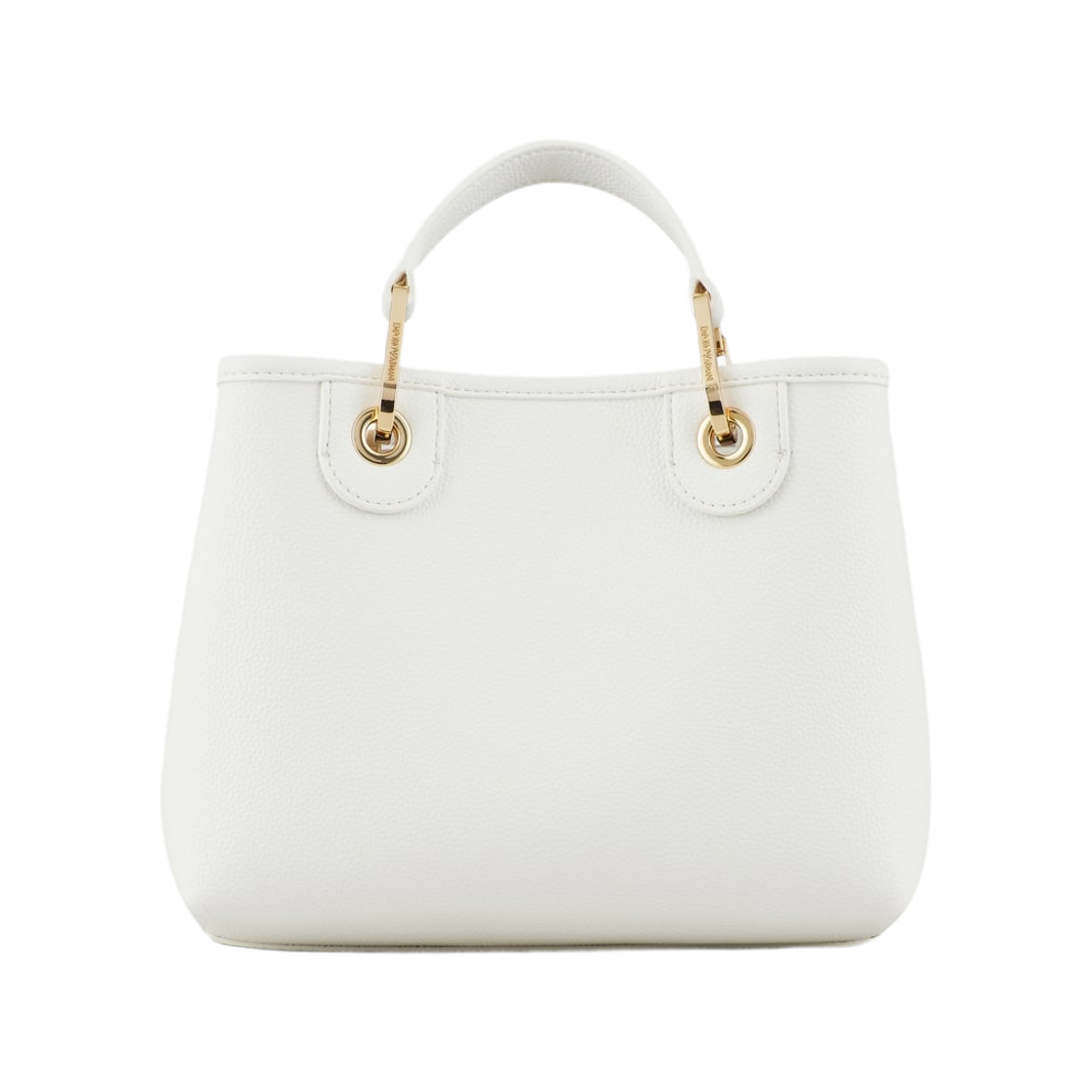 엠포리오 아르마니 디어 프린트 스몰 마이아 쇼퍼백 화이트(Emporio Armani Small Myea Shopper Bag with Deer Print White) - 2