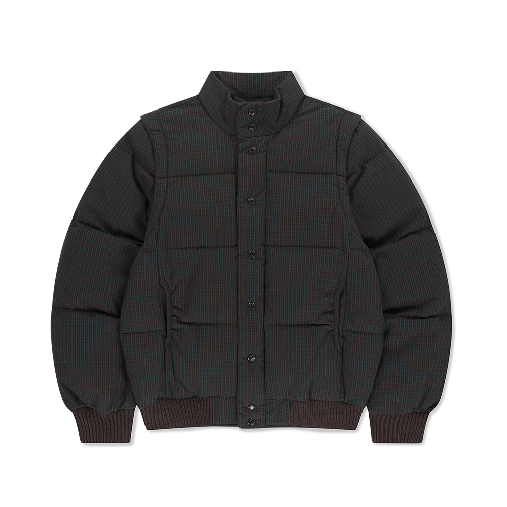 SL253OOWHS03BR [트리플적립]SUNLOVE Flannel 2Way Down Jacket Brown