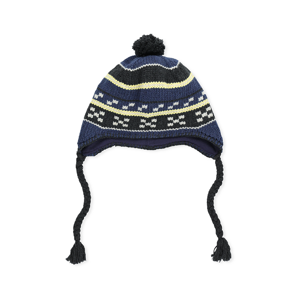 SL253KHWBE05NA [트리플적립]SUNLOVE Tassel Beanie Navy