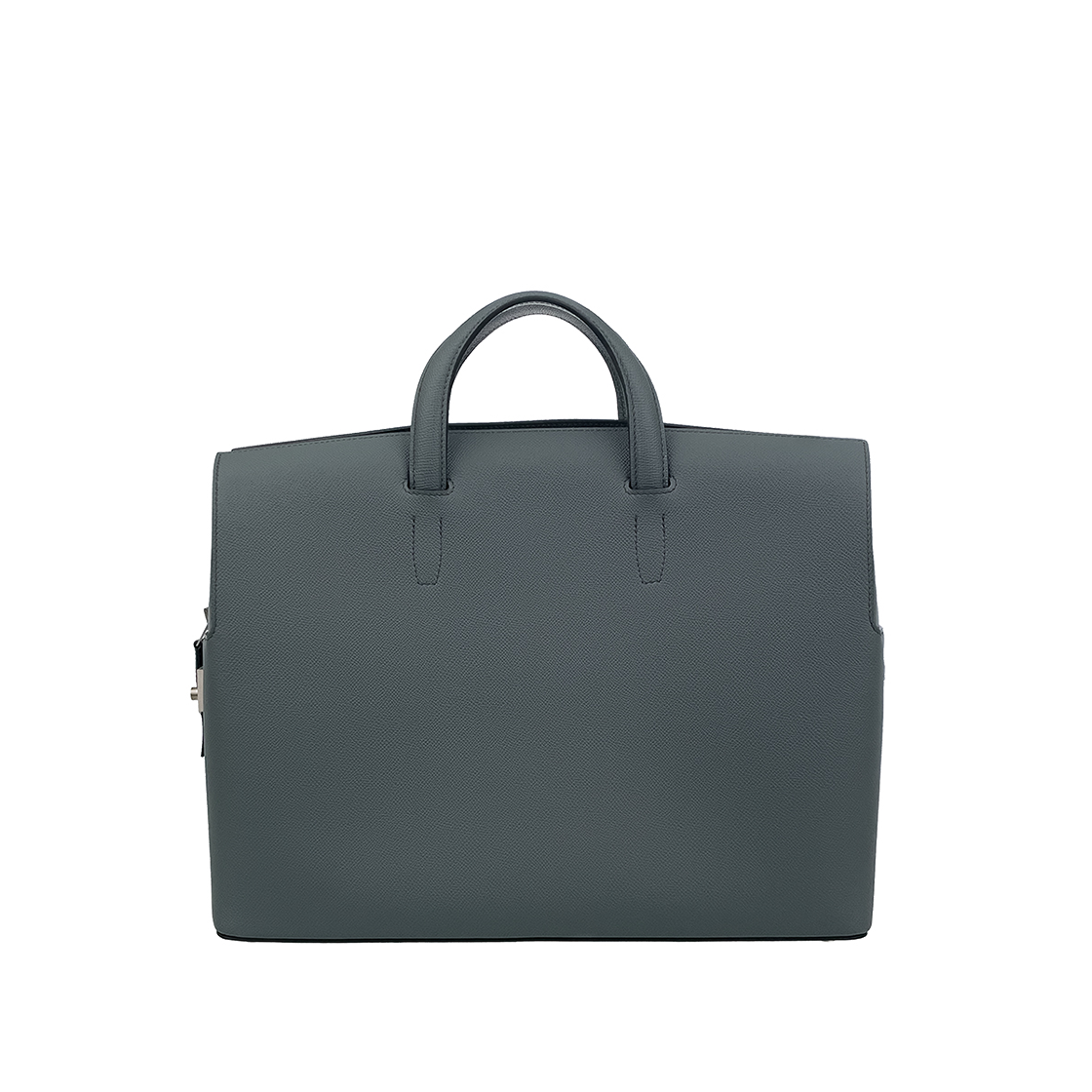 에르메스 시티홀38 브리프케이스 베르트아망드 무광은장(5HB0580)(Hermes Cityhall 38 Briefcase in Matte Black (5HB0580))