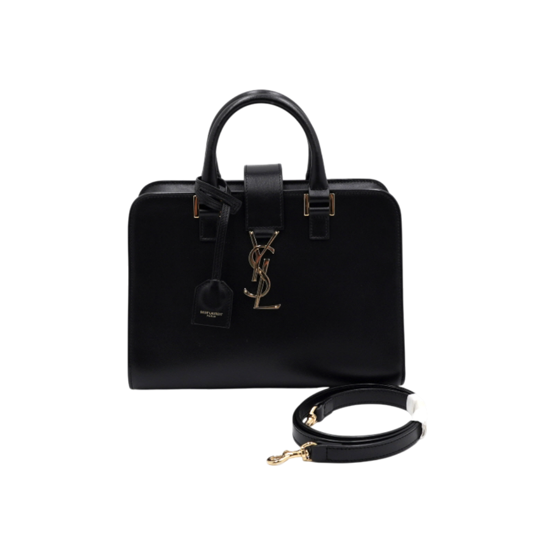 ITGSGMK6OLCL SAINT LAURENT Monogram Gold Baby Mini Tote Bag