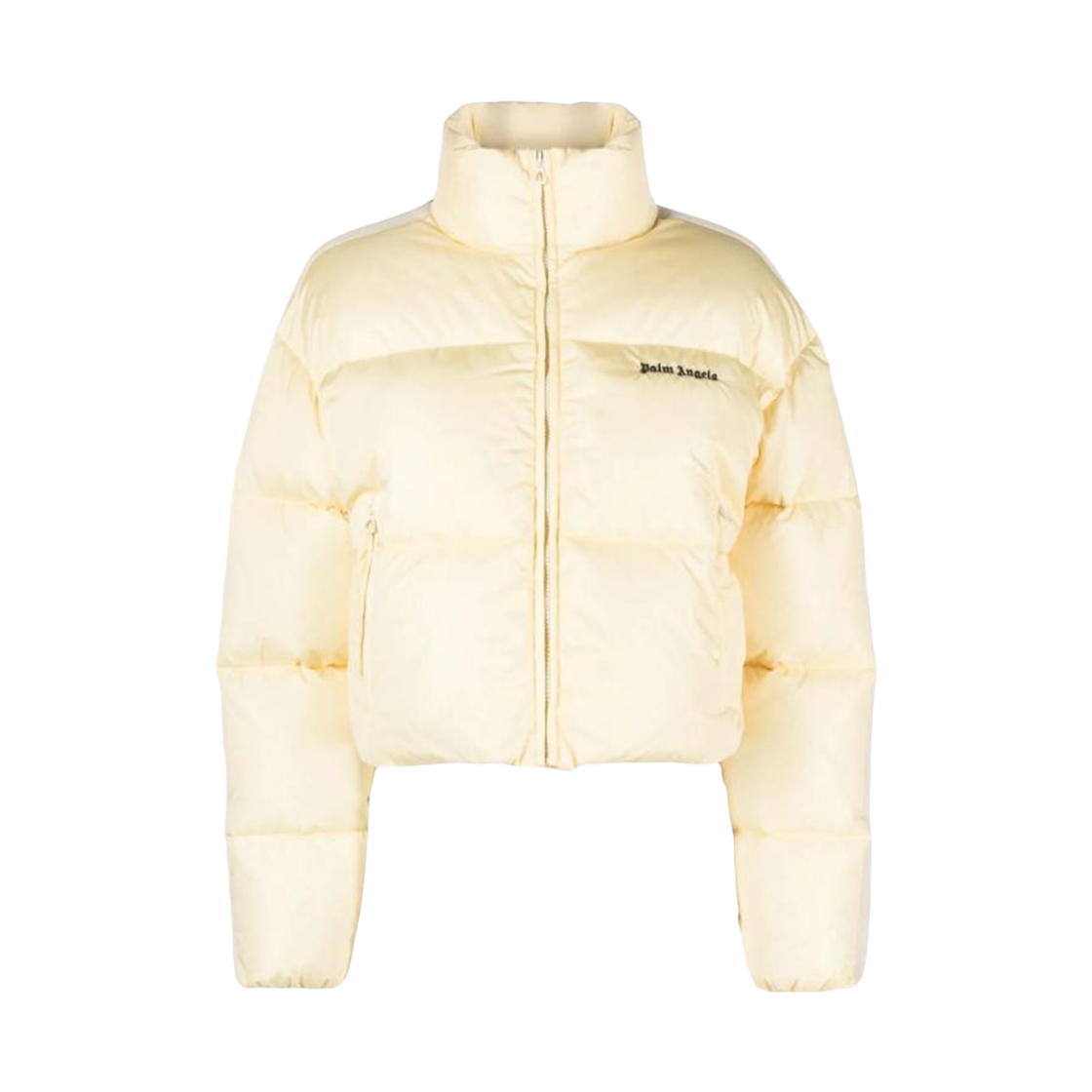 P3BWMA152 Palm Angels Crop Track Down Jkt - Butter