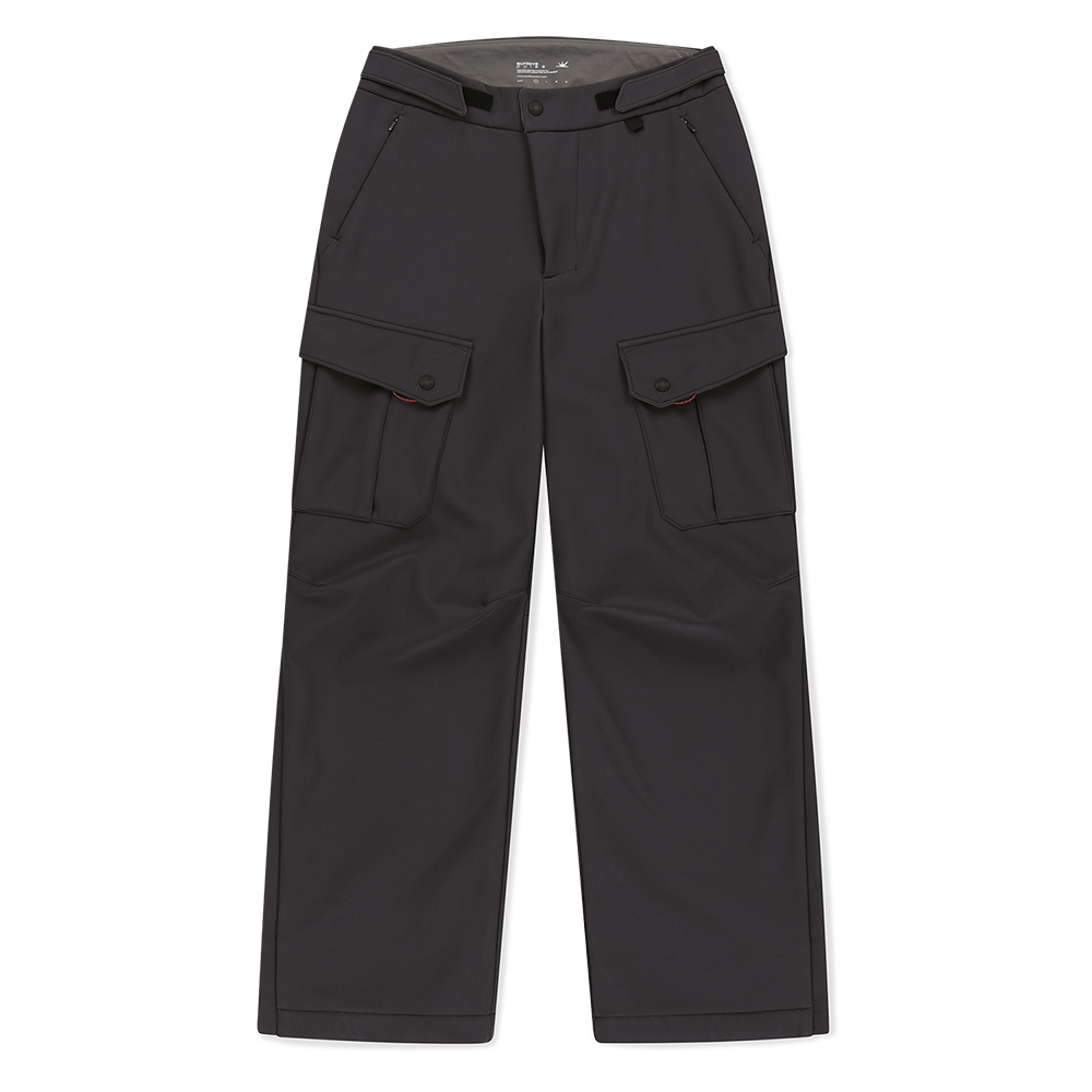 [트리플적립]썬러브 벨로 소프트쉘 카고 팬츠 챠콜([트리플적립]SUNLOVE Velo Softshell Cargo Pants Charcoal)