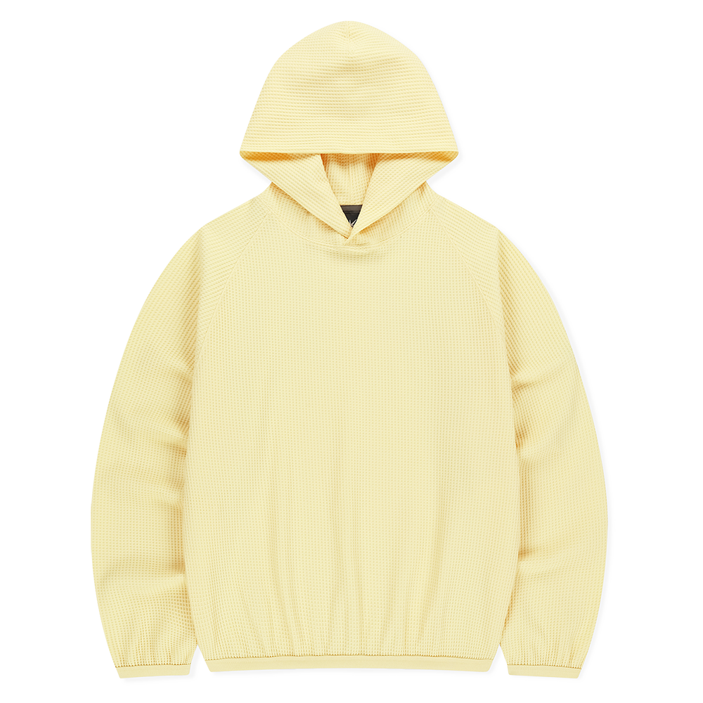 SL253TTSLT02YL [트리플적립]SUNLOVE Aero Waffle Hoodie Yellow