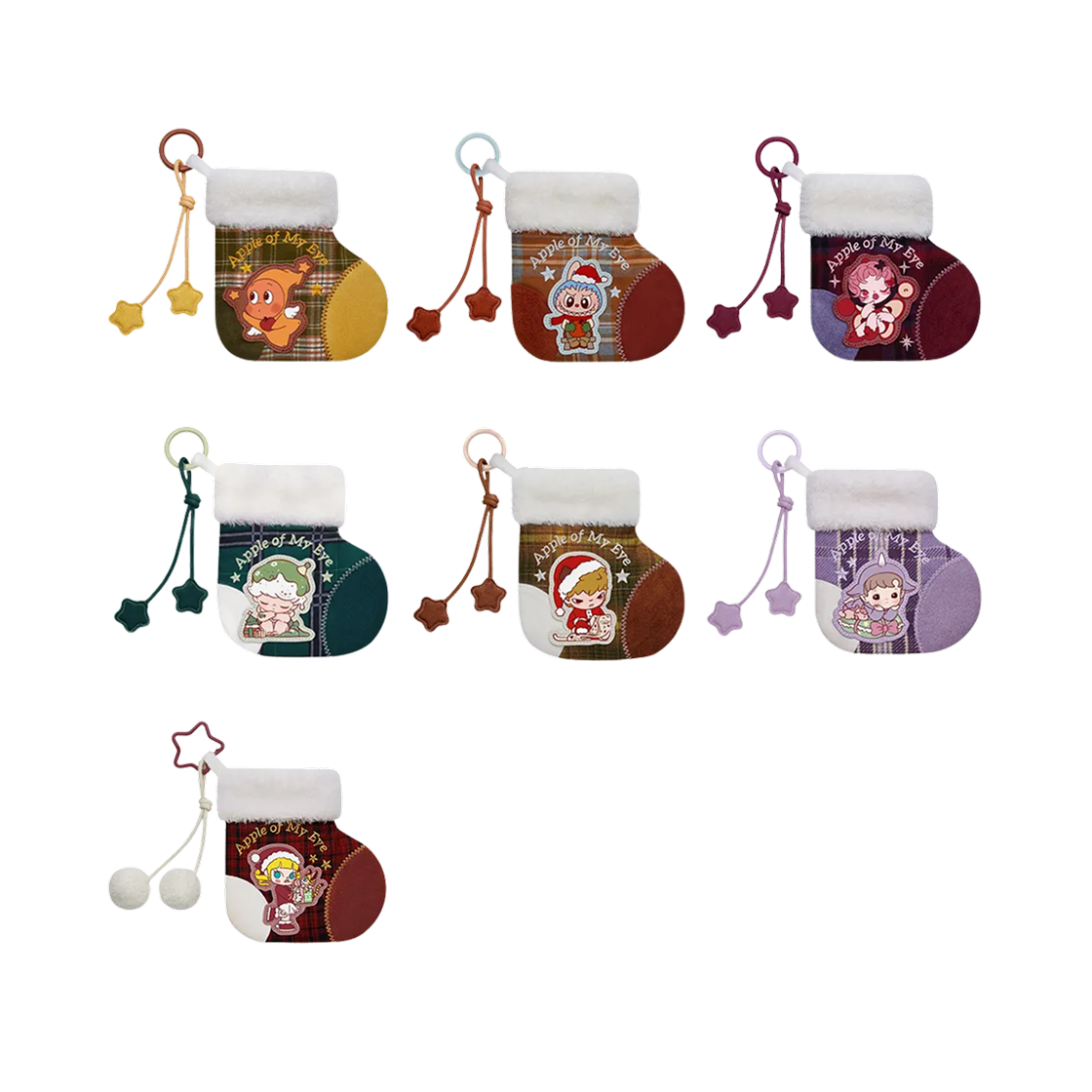 팝마트 너만을 위한 크리스마스 시리즈 미니백 미개봉 랜덤박스 (6개입)(Pop Mart Apple Of My Eye Series Mini Bag Sealed Case (6 Blind Boxes)) - 2