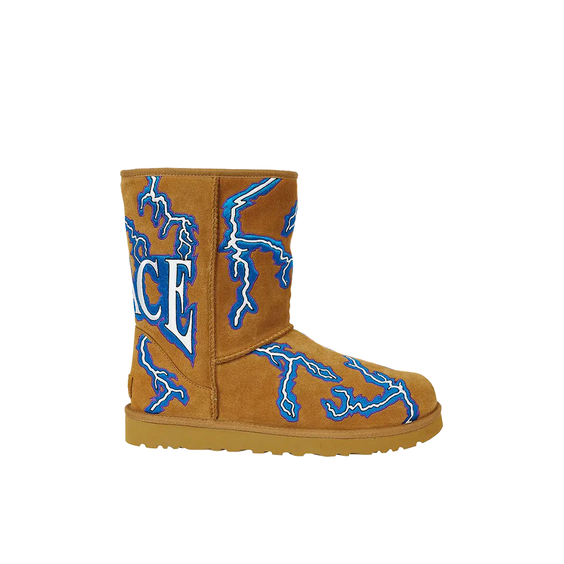 어그 x 팔라스 라이트닝 클래식 숏 부츠 체스트넛