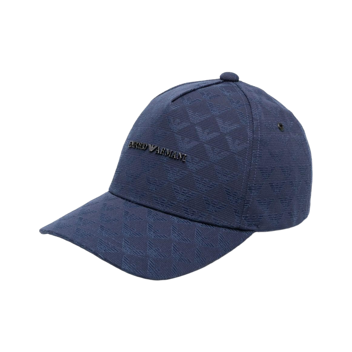 627924CC98500033 Emporio Armani Allover Logo Ball Cap Blue