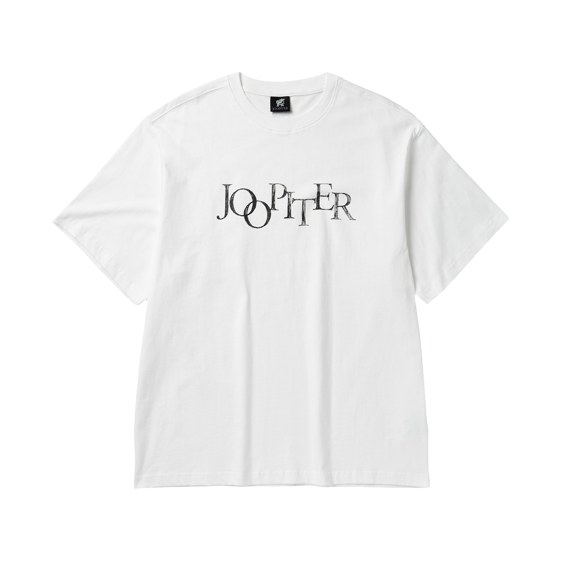 주피터 로고 그래픽 티셔츠 화이트(Joopiter Logo Graphic T-Shirt White)