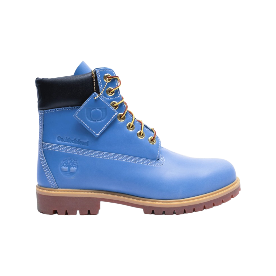 팀버랜드 x 원 블락 다운 헤리티지 6인치 레이스업 워터프루프 부츠 블루(Timberland x One Block Down Heritage 6 Inch Lace Up Waterproof Boot Blue) - 1
