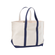 L.L.Bean Open Top Boat Tote Bag Large Blue