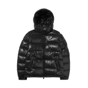 Moncler Maya Hooded Short Down Jacket Black - 25FW