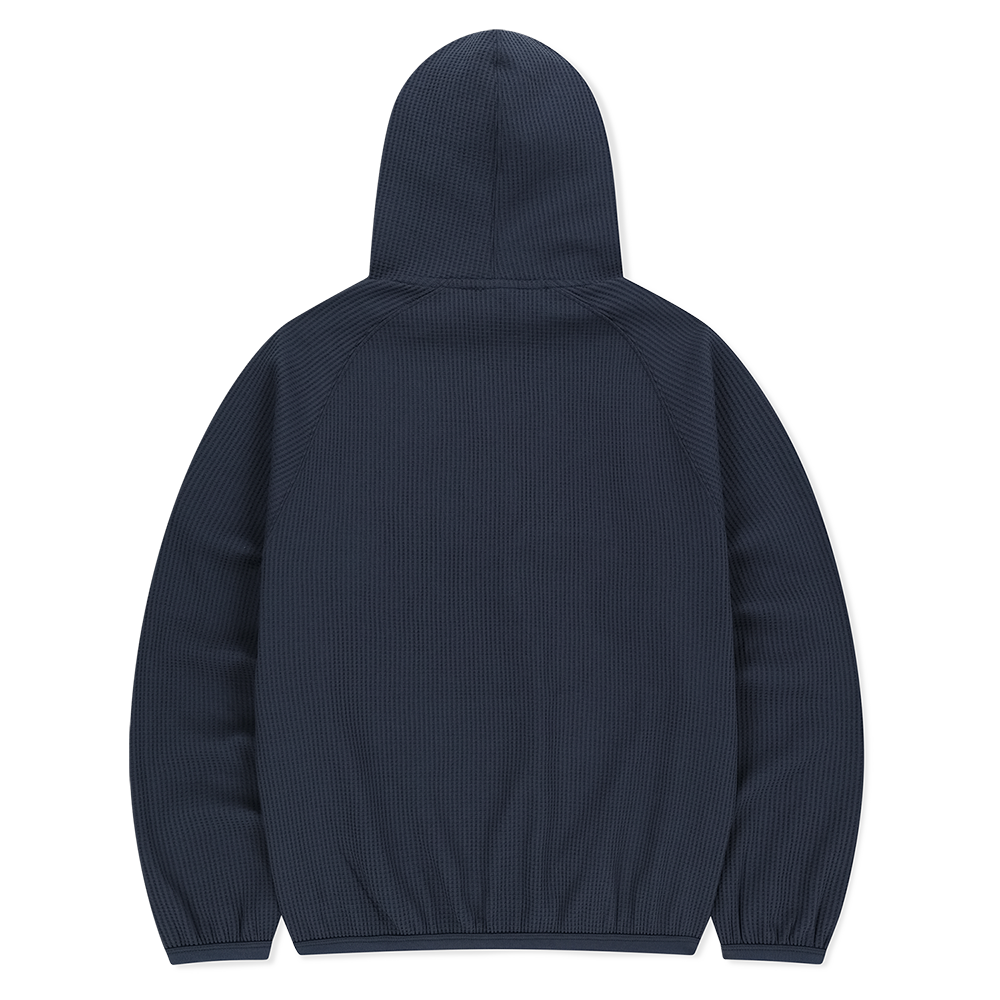 [트리플적립]썬러브 에어로 와플 후디 네이비([트리플적립]SUNLOVE Aero Waffle Hoodie Navy) - 2