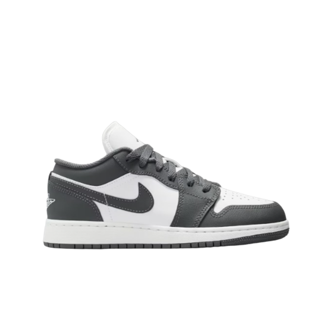 553560-044 (GS) Jordan 1 Low Iron Grey Summit White