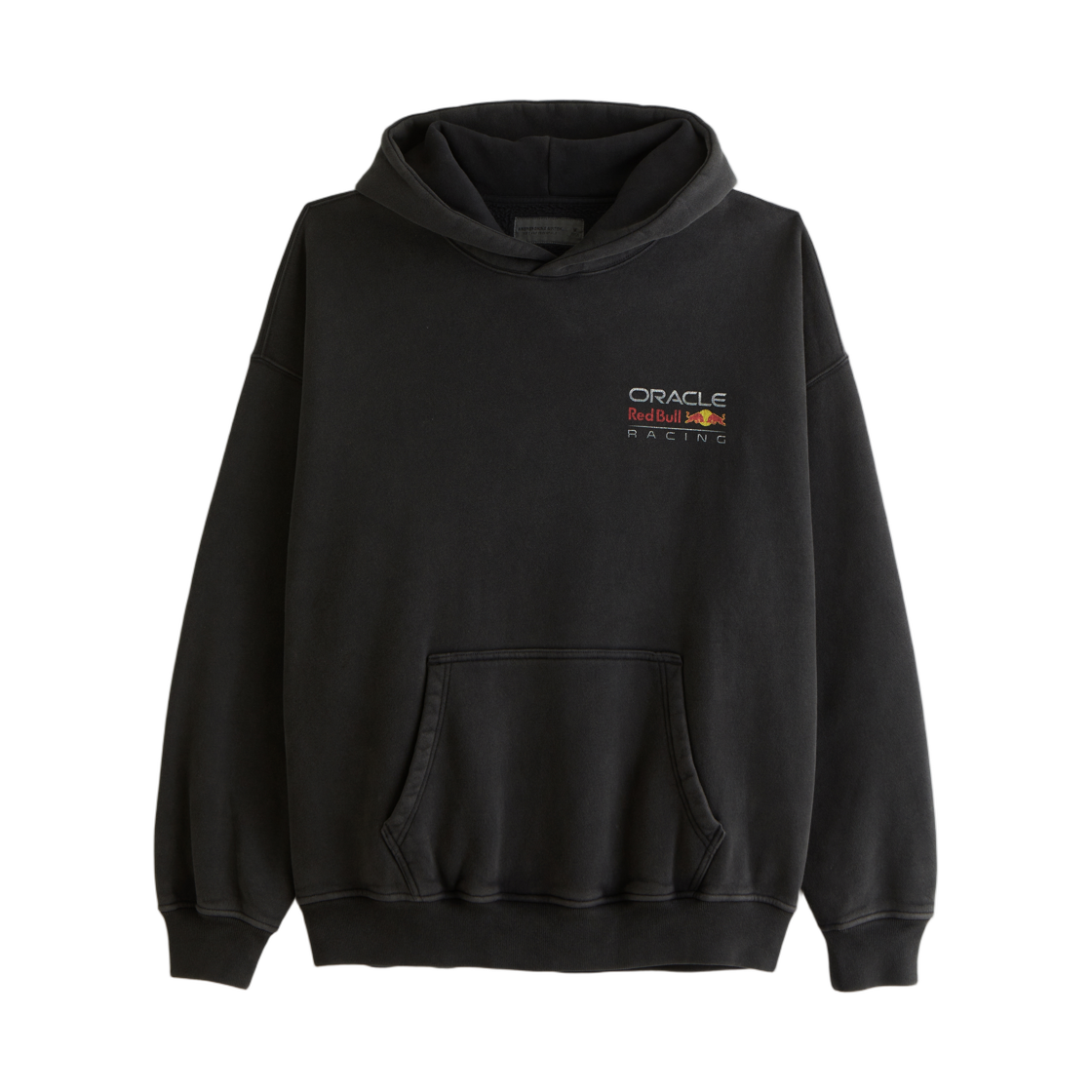 레드 불 레이싱 x 아베크롬비 앤 피치 그래픽 팝오버 후드 블랙(Red Bull Racing x Abercrombie & Fitch Graphic Popover Hoodie Black)