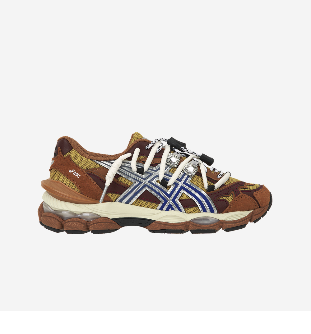 아식스 x 토가 젤 큐물러스 16 TG 브라운 블루 퓨어 실버 | Asics | KREAM