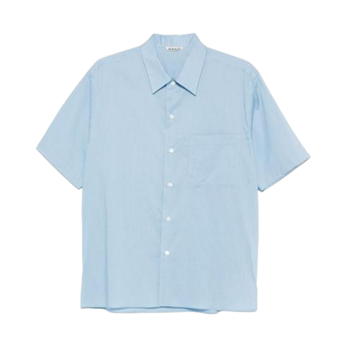 A25SS03TL Auralee Washed Finx Shirt Light Blue