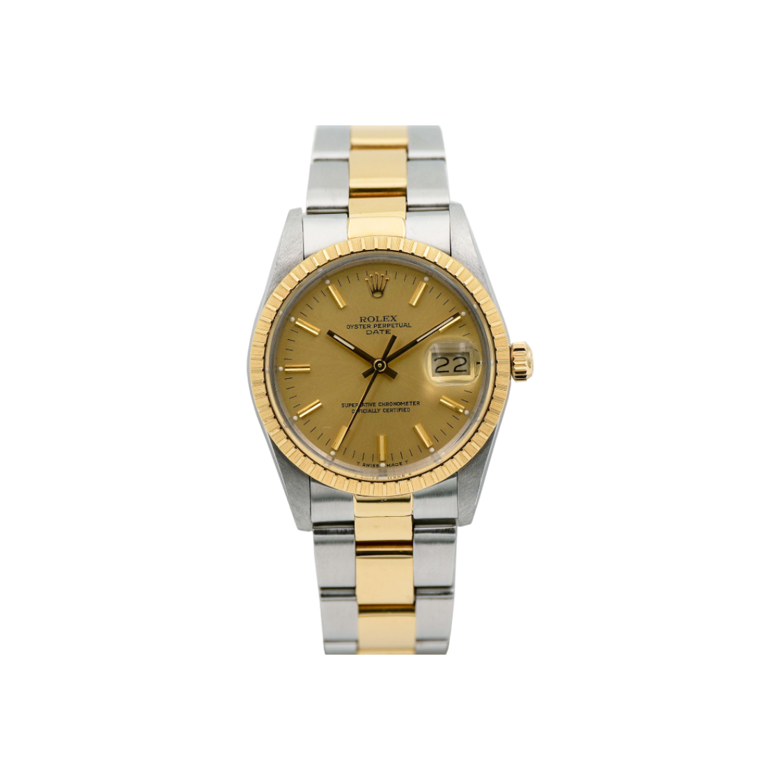 ITBKIDNJGQS9 Rolex Datejust 1505 Two-Tone 36mm