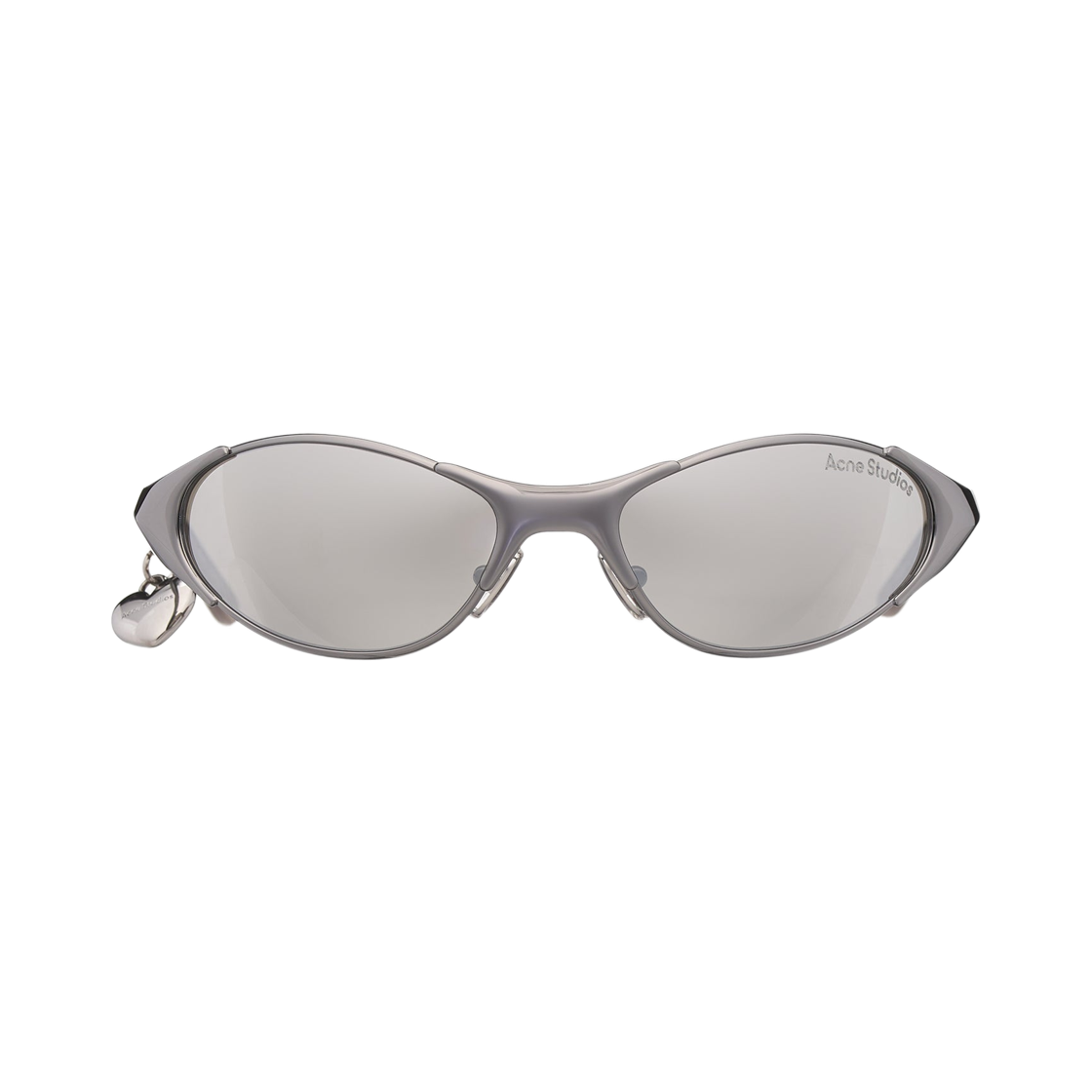 C30060-BWF Acne Studios Metal Frame Charm Sunglasses Antique Silver