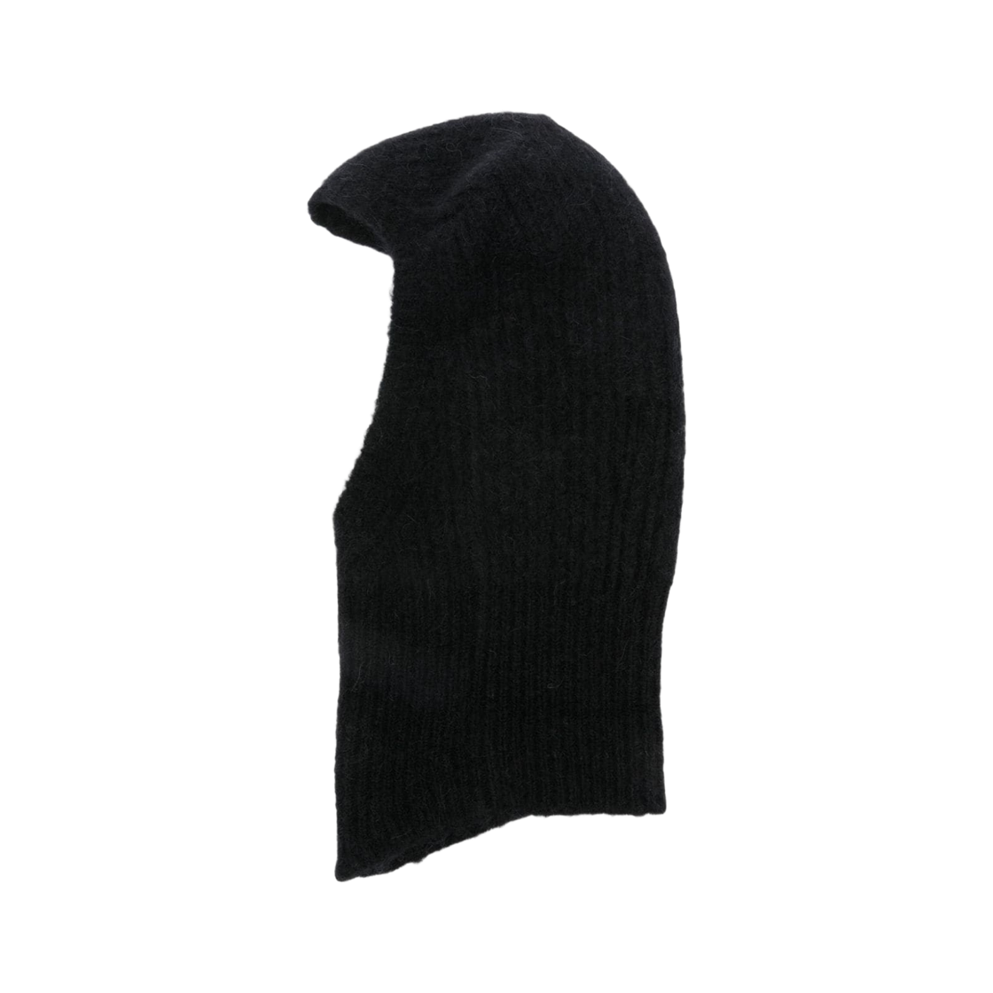 RO02D3490KWP-09 (W) Rick Owens Knit Balaclava Black