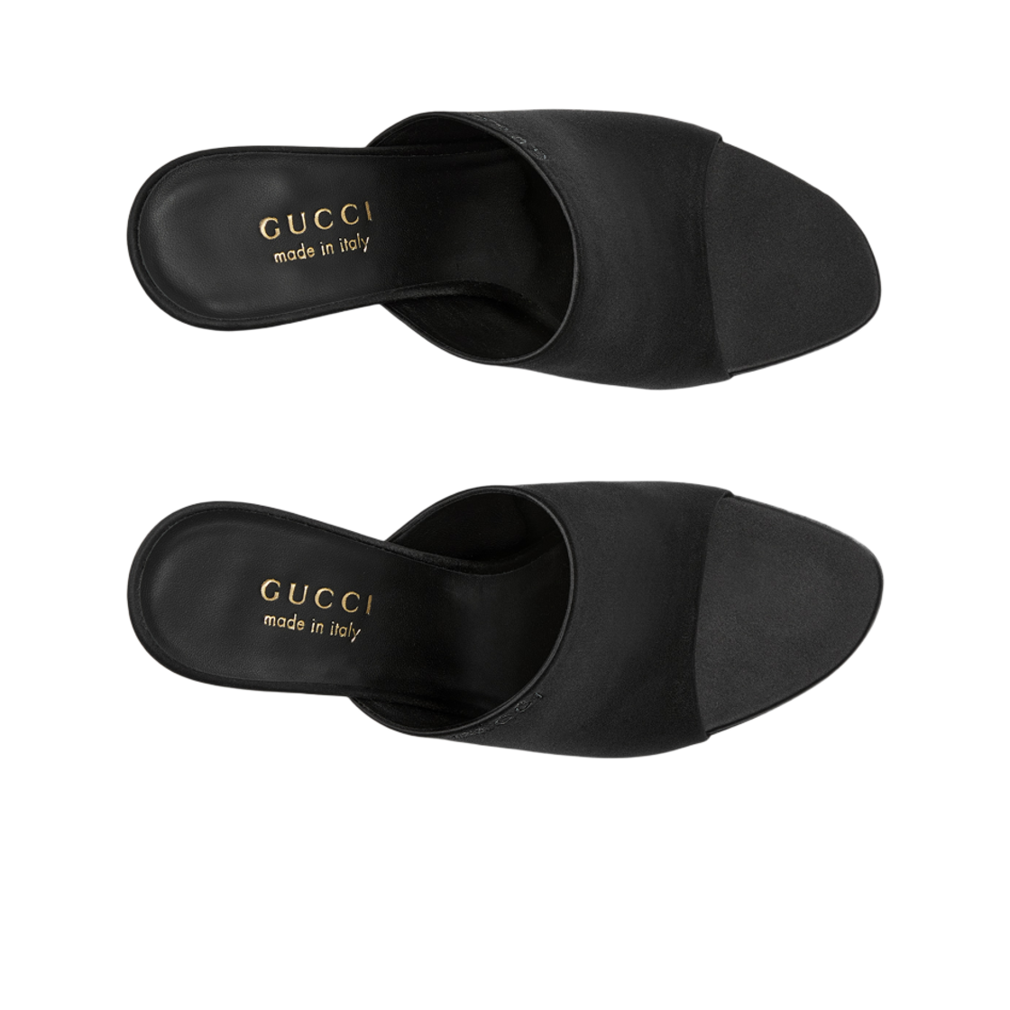 (W) 구찌 슬라이드 샌들 블랙((W) Gucci Slide Sandal Black) - 2