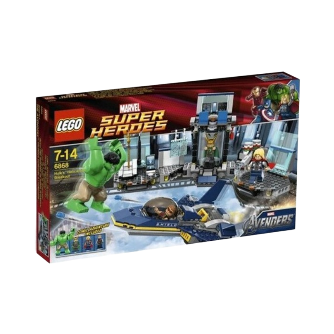 레고 마블 슈퍼 히어로 헐크의 헬리캐리어 대격돌(Lego Marvel Super Heroes Hulk's Helicarrier Breakout) - 2