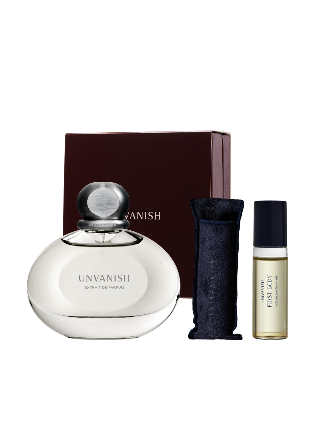[3% 적립] 언베니쉬 화이트 커들 엑스트레 드 퍼퓸 + 롤온 퍼퓸 오일([3% 적립] UNVANISH White Cudedle Extrait De Parfum + Roll On Perfume Oil)