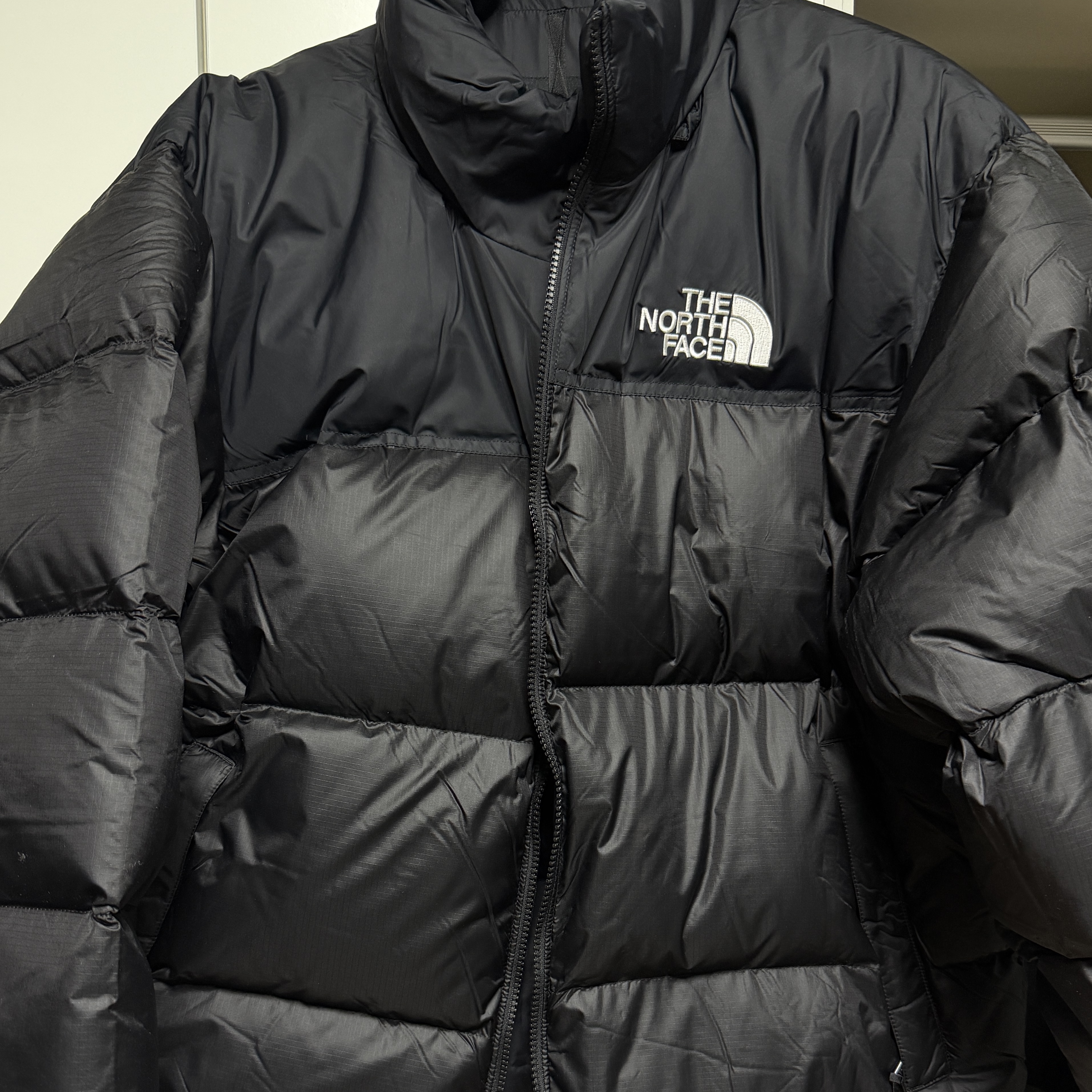 The North Face 1996 Retro Nuptse Jacket Black - 25FW 착용 스타일