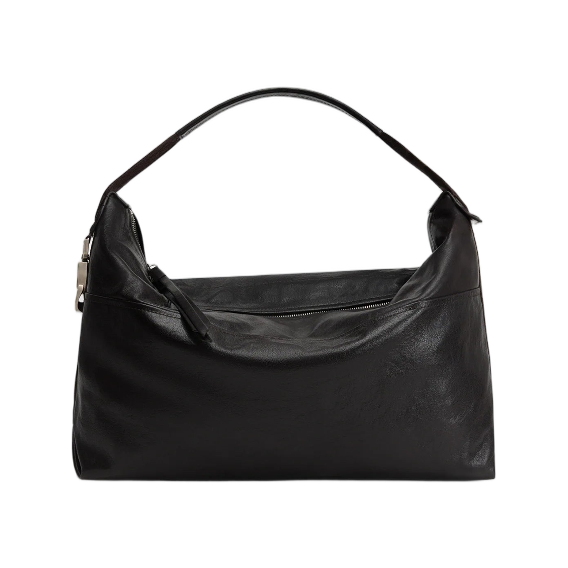 르메르 베를링고 호보백 페이퍼 럭스 레더 다크 초콜릿(Lemaire Berlingot Hobo Bag Paper Lux Leather Dark Chocolate)