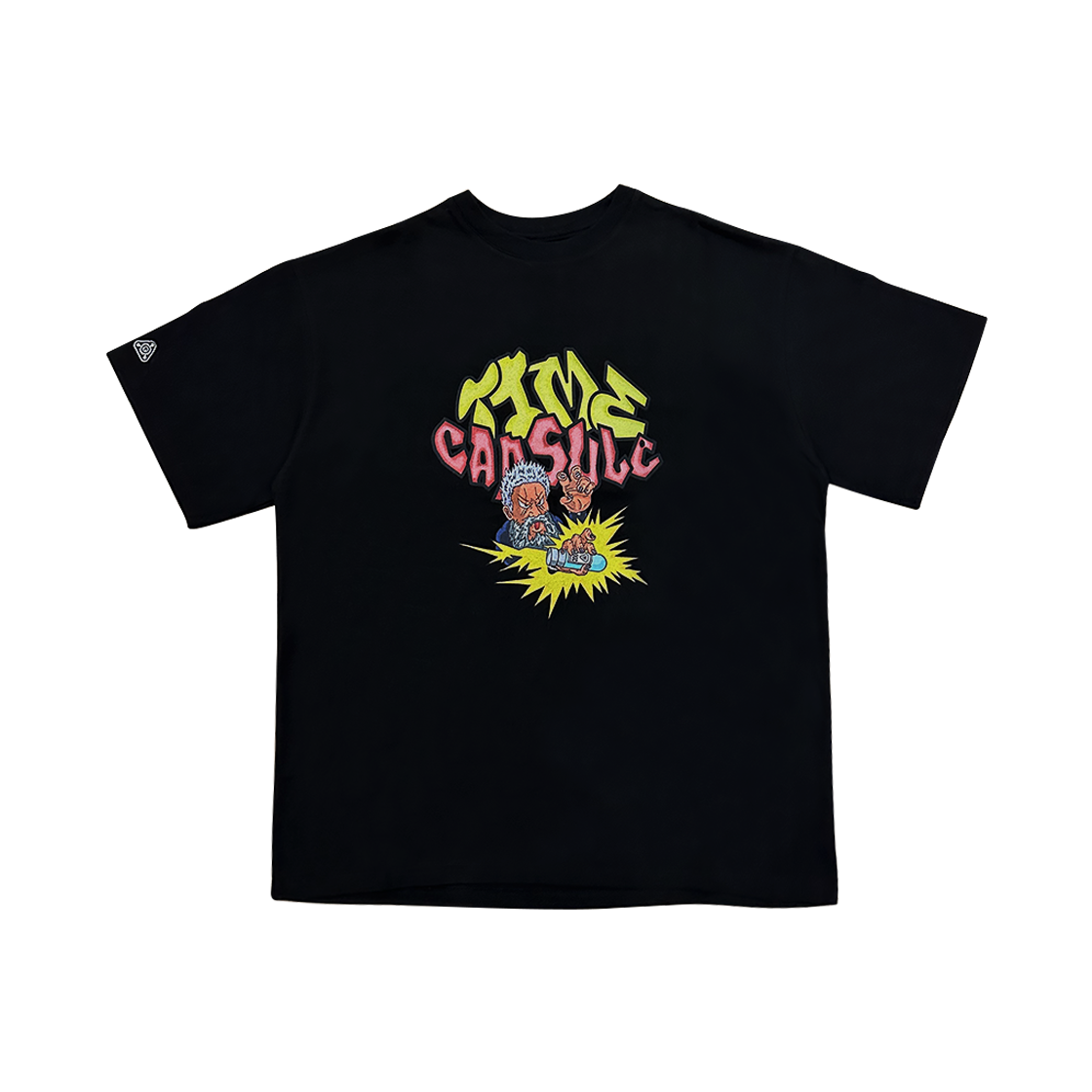 SIZE 1-35DU350101 / SIZE 2-35DU350201 IAMTHEFUTURE Timecapsule 2023 T-Shirt Black