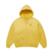 Supreme x True Religion Zip Up Hooded Sweatshirt Yellow - 25FW