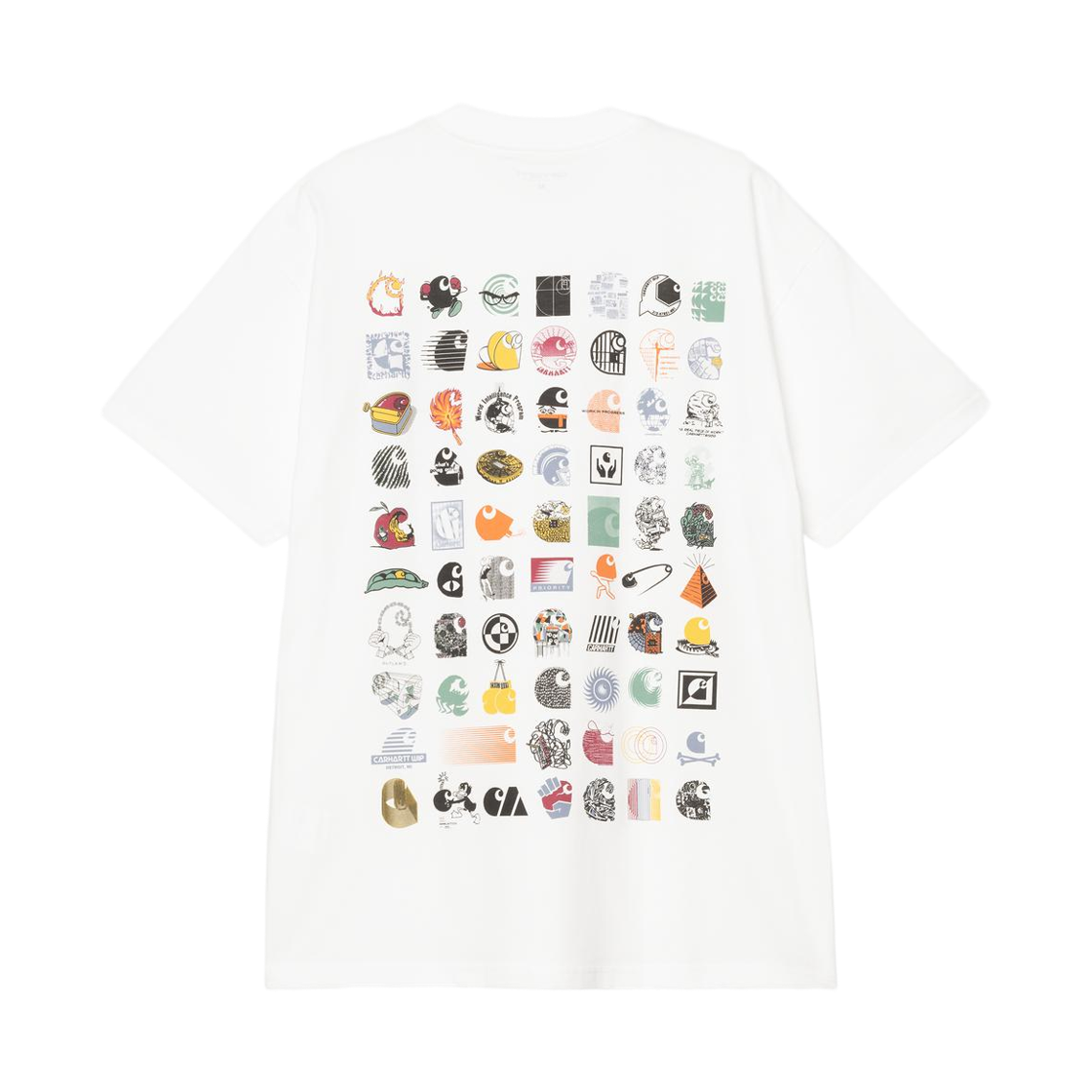 칼하트 WIP 숏슬리브 C 로고 아카이브 티셔츠 화이트(Carhartt WIP S/S C Logo Archive T-Shirt White) - 2