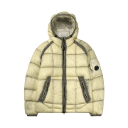 C.P. Company D.D. Shell Hooded Down Jacket Pistachio Shell Beige - 25FW
