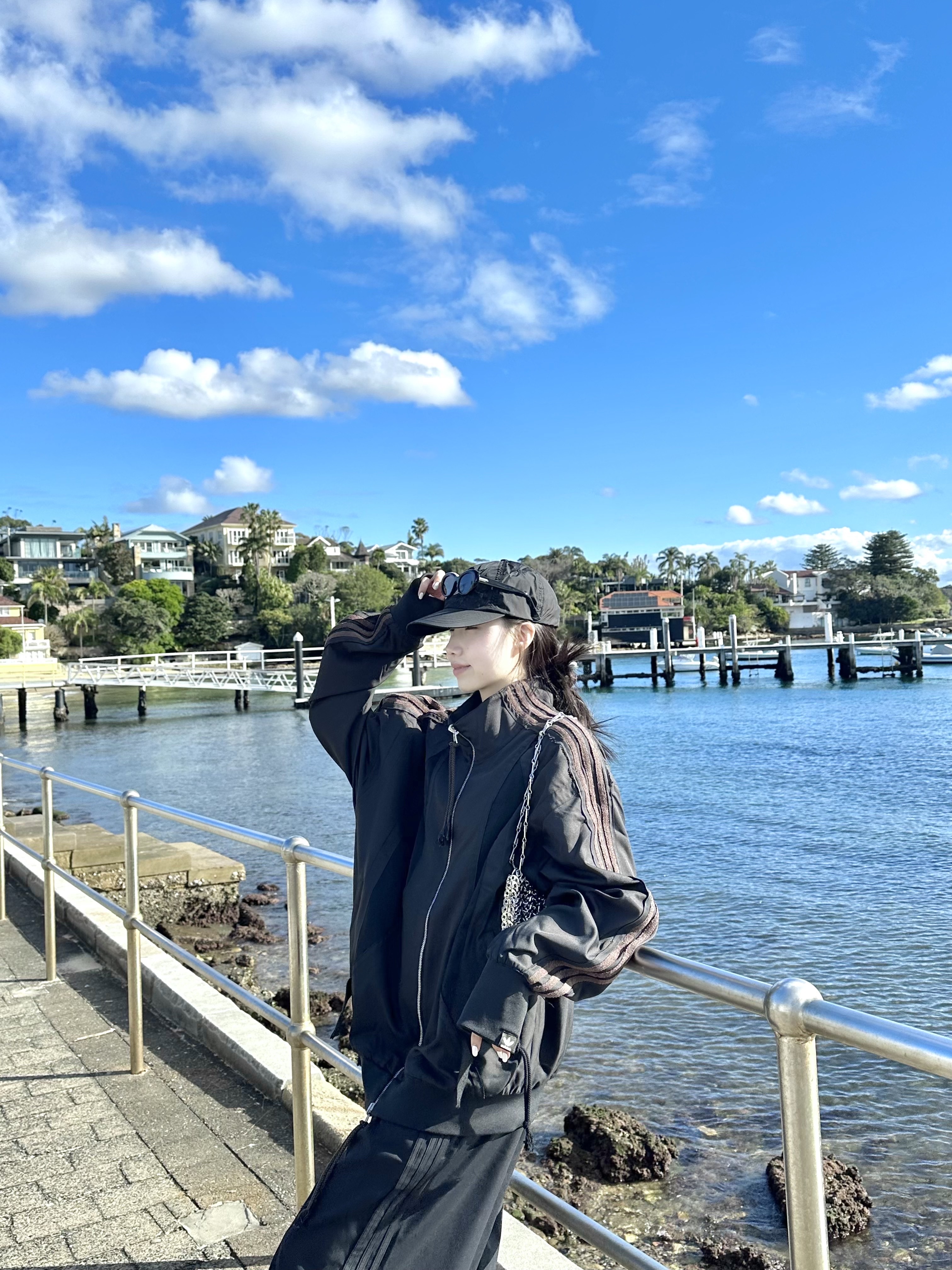 Adidas x Song for the Mute Track Jacket Black - KR Sizing, Supreme x Stone Island Painted Camo Nylon 6-Panel Black - 20FW 착용 스타일 - 8