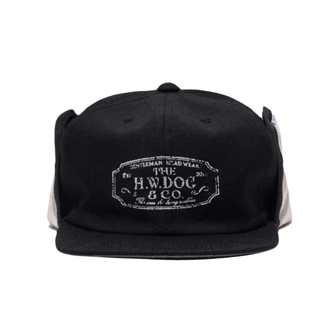 더 H.W. 도그 앤 코 트러커 윈터 캡 블랙 - 26SS(The H.W. Dog & Co. Trucker Winter Cap Black - 26SS)