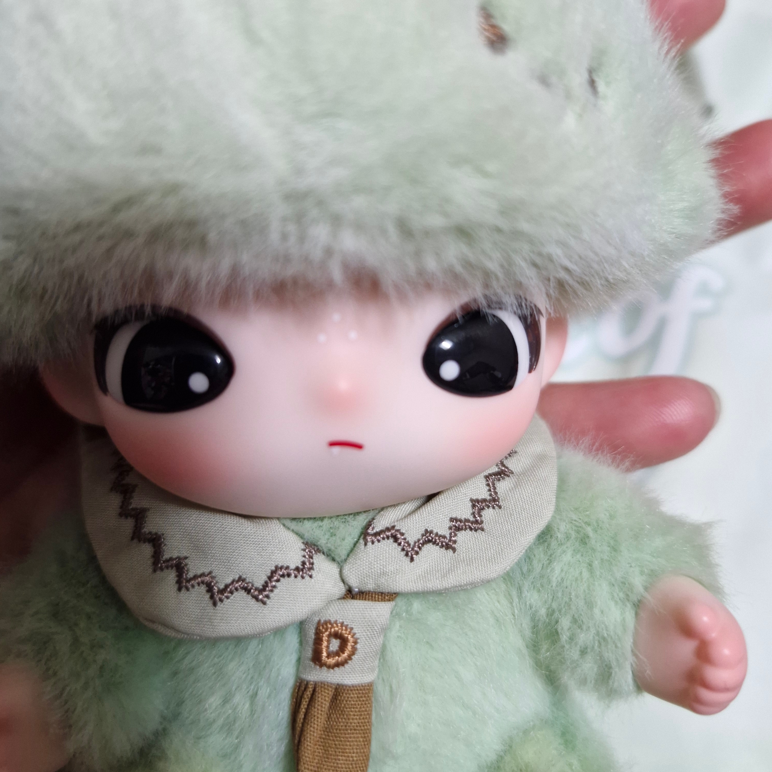 Pop Mart Dimoo Journal Of New Life Series Vinyl Plush Pendant Strangeness (Opened Case) 착용 스타일 - 2