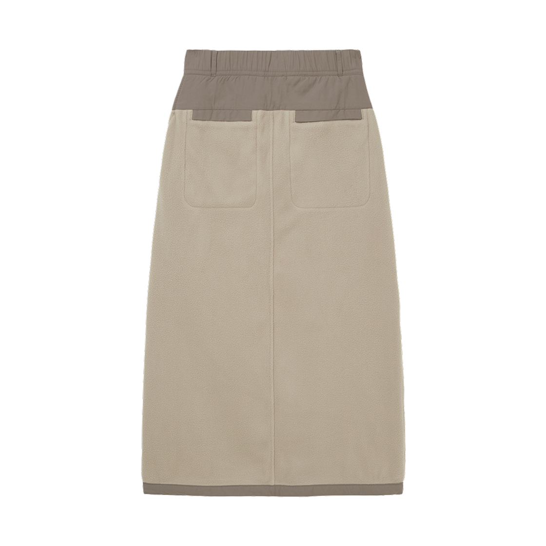 (W) 노스페이스 데날리 플리스 스커트 라이트 베이지 - 25FW((W) The North Face Denali Fleece Skirt Light Beige - 25FW) - 2