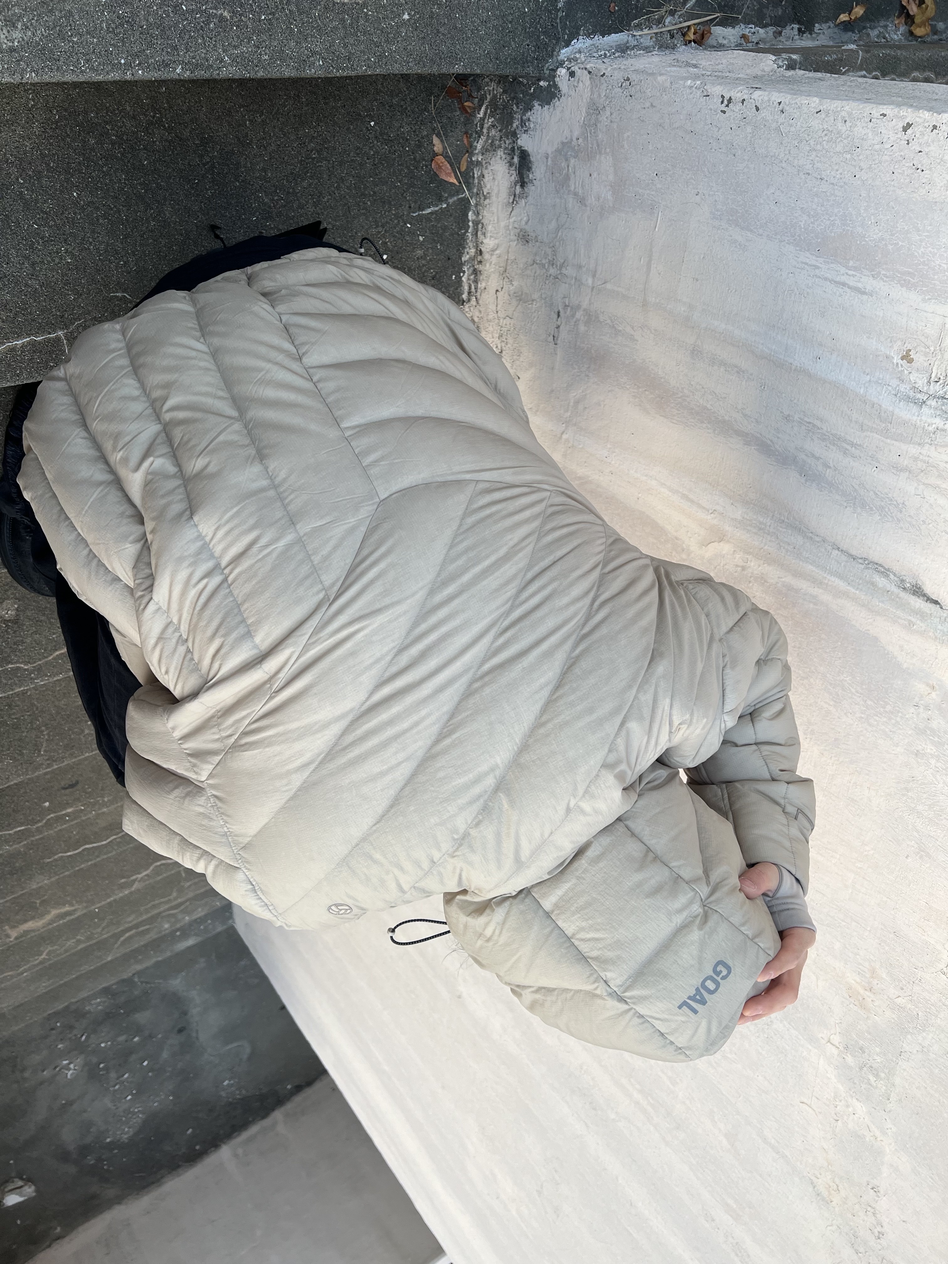 Undermycar Crewgu Double Layered Flared Jeans Moonless Night - 23FW 착용 스타일 - 7