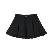 Avavav Women Tulle Mini Skirt Black - 25FW