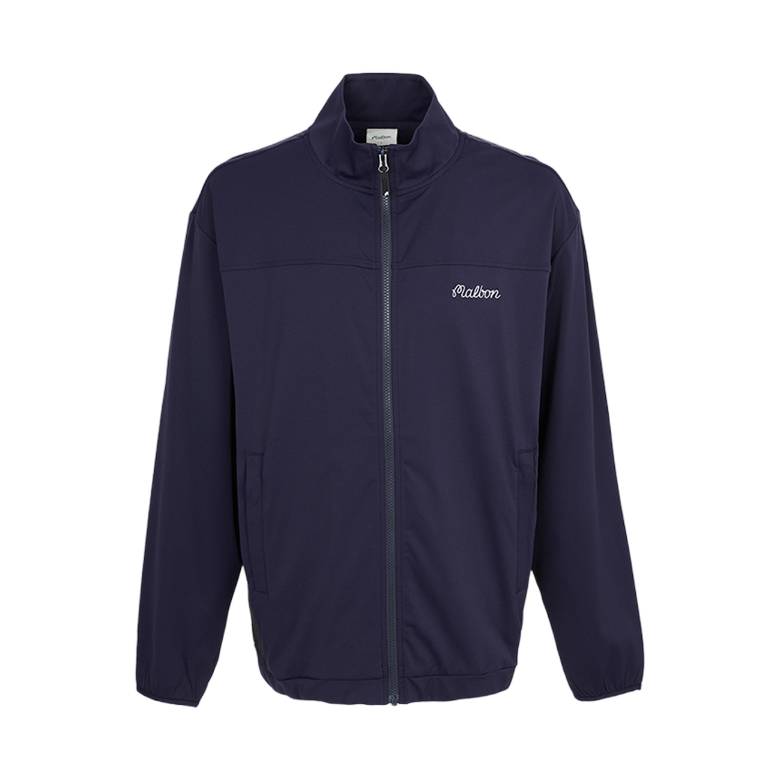 M9420NVY Malbon Golf Zip Up Jacket Navy