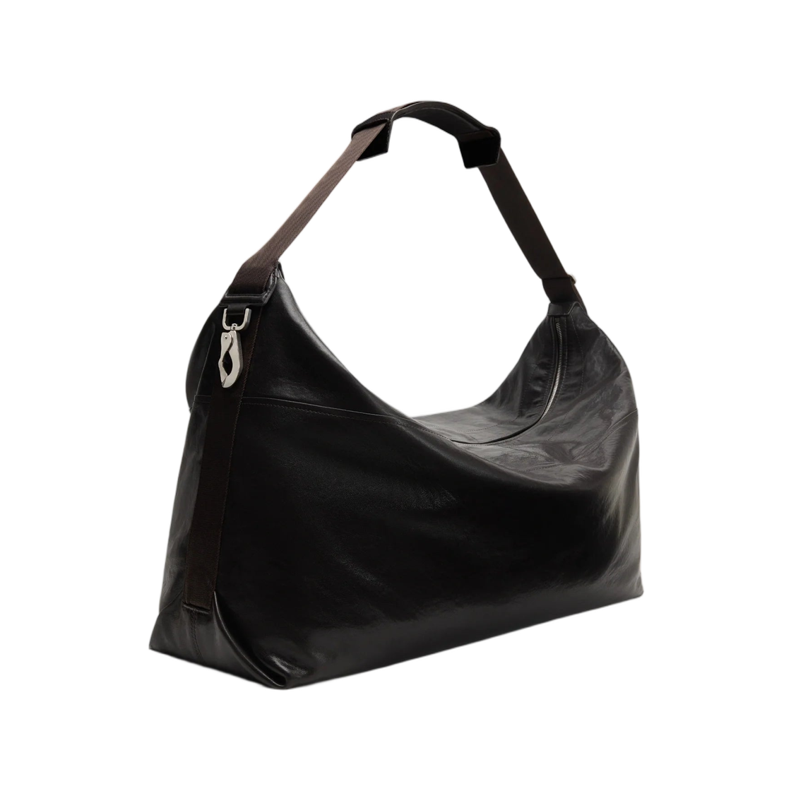 르메르 베를링고 72H 위켄드 백 페이퍼 럭스 레더 다크 초콜릿(Lemaire Berlingot 72H Weekend Bag Paper Lux Leather Dark Chocolate) - 2