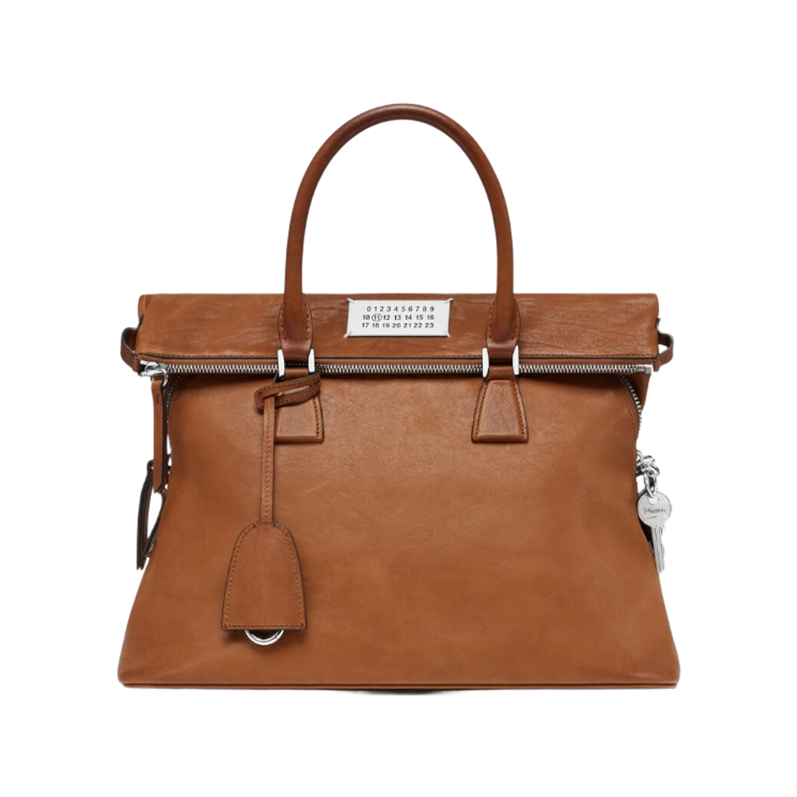 SB1WG0074P8565T2287 Maison Margiela 5AC Loved to Death Medium Shoulder Bag Cognac