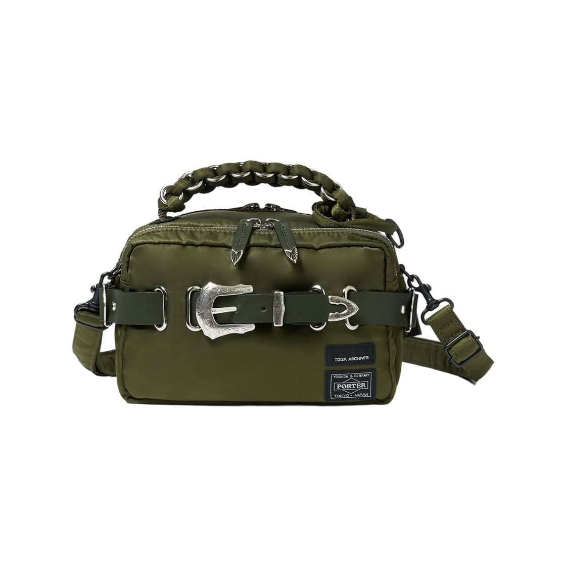 포터 x 토가 숄더 핸드 백 카키(Porter x Toga Shoulder Hand Bag Khaki) - 1